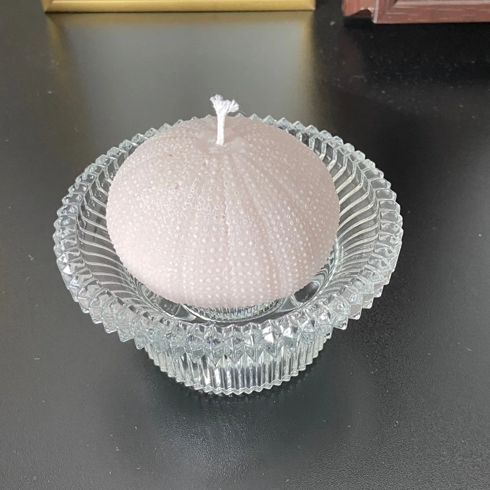 Vintage Indiana Glass Candle Holder/Trinket Dish (Candle not Included) - Picture 3 of 4